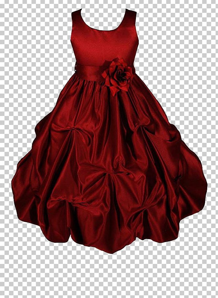 Dress Flower Girl Evening Gown Formal Wear PNG, Clipart, Bridal Party Dress, Bridesmaid, Burgundy, Child, Cocktail Dress Free PNG Download