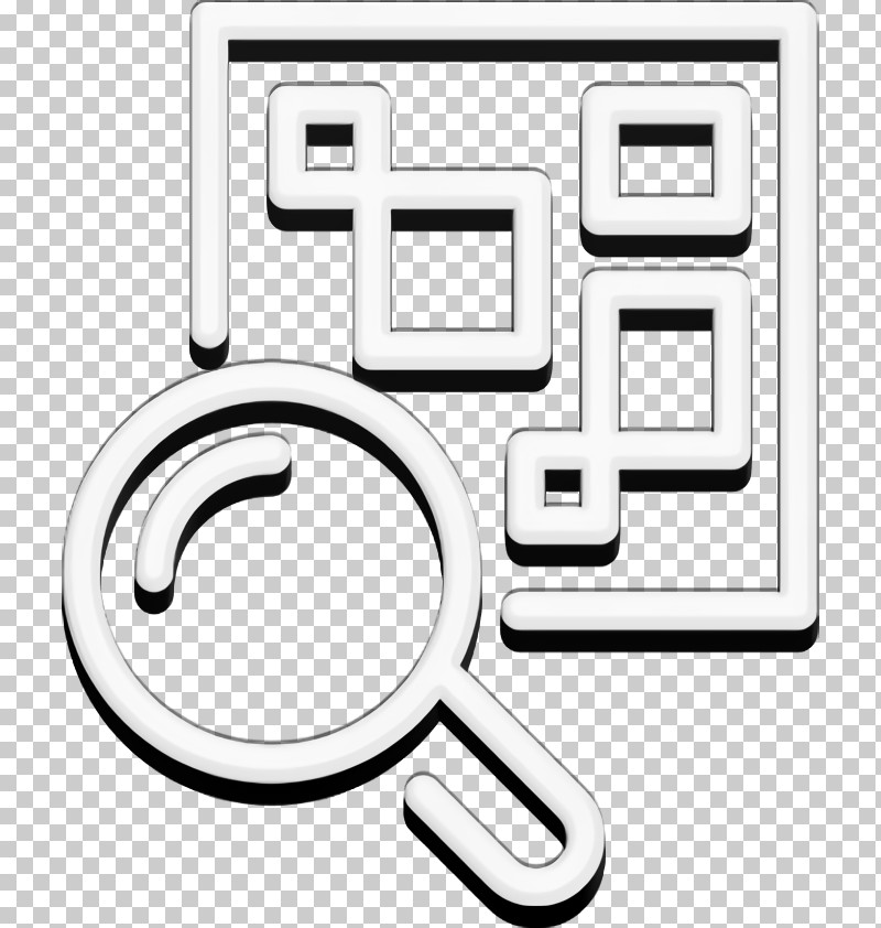 QR Code Icon Technology Icon Search Icon PNG, Clipart, Black, Black And White, Geometry, Line, Mathematics Free PNG Download