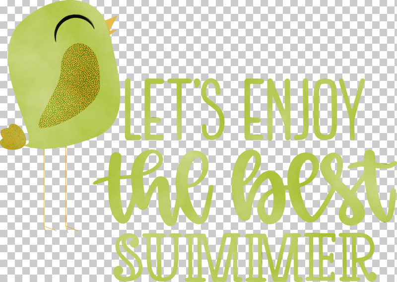 Logo Font Green Meter Fruit PNG, Clipart, Best Summer, Fruit, Green, Hello Summer, Logo Free PNG Download