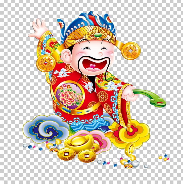 Lunar New Year Caishen Chinese New Year PNG, Clipart, Balloon Cartoon, Boy Cartoon, Cartoon Alien, Cartoon Character, Cartoon Couple Free PNG Download