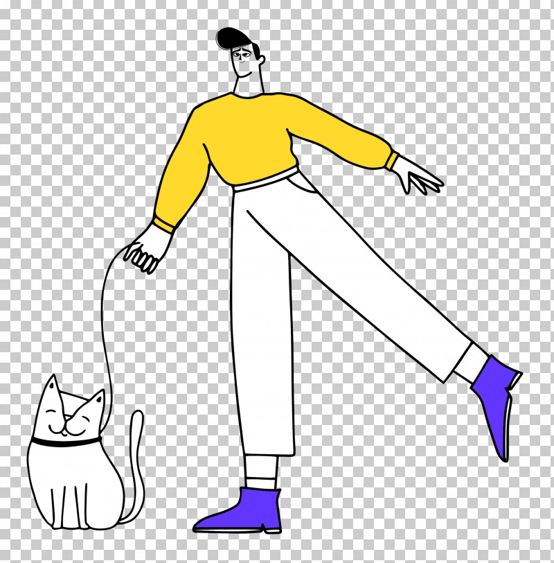 Walking The Cat PNG, Clipart, Fashion, Hm, Line Art, Meter, Shoe Free PNG Download