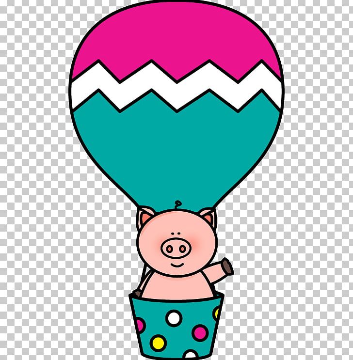 Pig Hot Air Balloon PNG, Clipart, Air Cliparts, Area, Artwork, Balloon, Drawing Free PNG Download