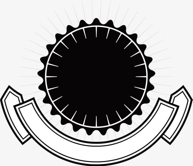 The Black Circle Ribbon PNG, Clipart, Backgrounds, Black, Black And White, Black Clipart, Black Color Free PNG Download