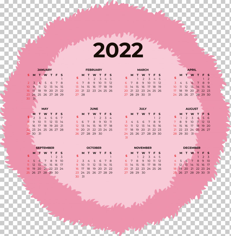 2022 Calendar 2022 Printable Yearly Calendar Printable 2022 Calendar PNG, Clipart, Calendar, Calendar System, Calendar Year, Holiday, Monday Free PNG Download
