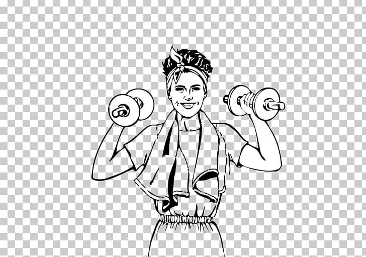 Dumbbell Sketch PNG, Clipart, Arm, Black, Cartoon, Clothing, Download Free PNG Download
