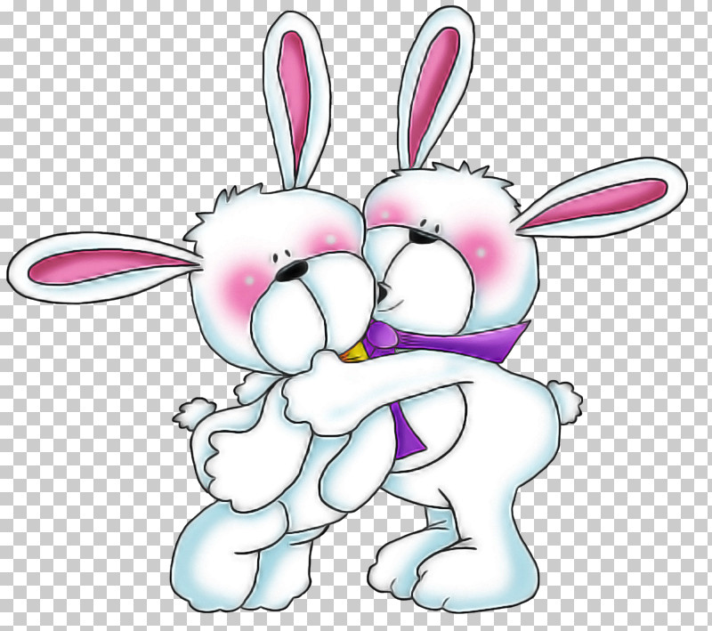 Easter Bunny PNG, Clipart, Animal Figure, Cartoon, Ear, Easter Bunny, Magenta Free PNG Download