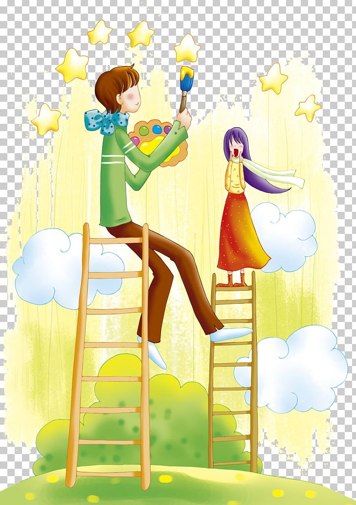 Child Ladder Stairs Illustration PNG, Clipart, Adult Child, Art, Cartoon, Climbing, Climbing Tools Free PNG Download