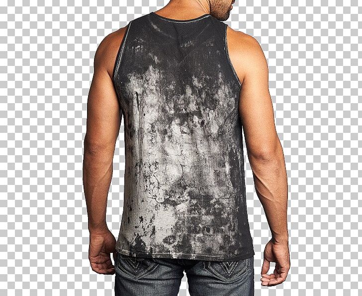 Gilets T-shirt Sleeveless Shirt Shoulder PNG, Clipart, Active Tank, Affliction, Black, Black M, Clothing Free PNG Download