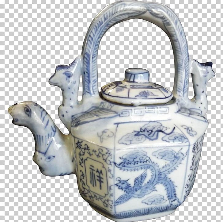 Blue And White Pottery Chinese Ceramics Teapot PNG, Clipart, Blue, Blue And White Porcelain, Blue And White Pottery, Celadon, Ceramic Free PNG Download