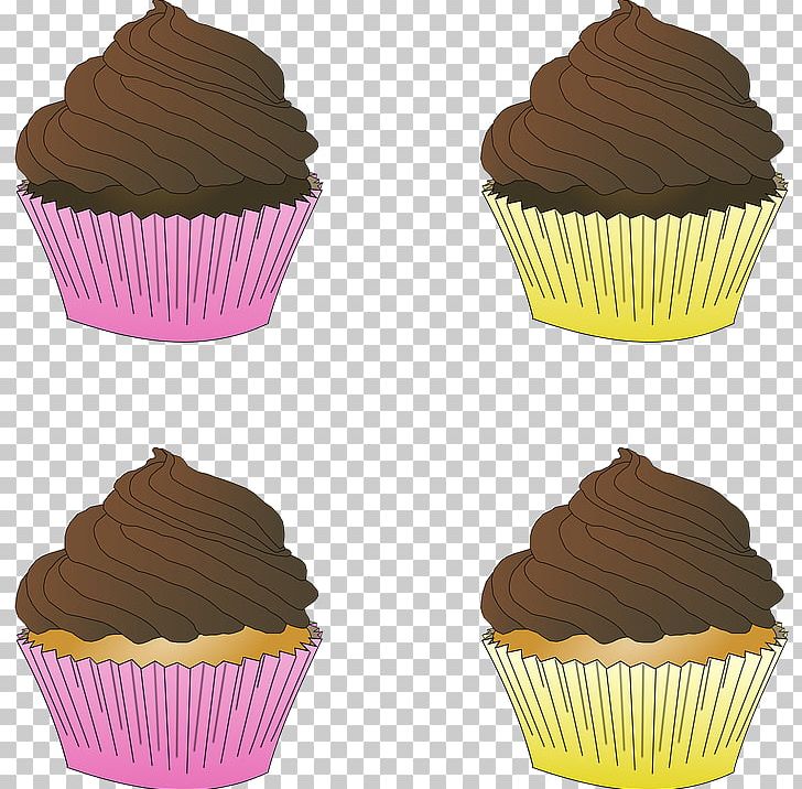 Cupcake Frosting & Icing Muffin Ganache Chocolate Cake PNG, Clipart, Baking, Baking Cup, Buttercream, Cake, Chocolate Free PNG Download