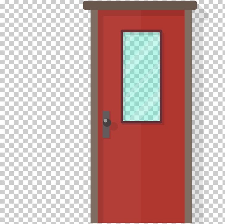 Red Flat Design Designer PNG, Clipart, Angle, Arch Door, Designer, Door, Doors Free PNG Download