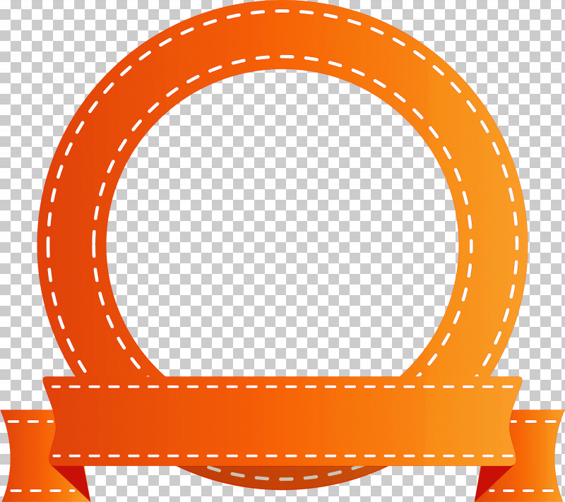 Emblem Ribbon PNG, Clipart, Circle, Emblem Ribbon, Orange Free PNG Download