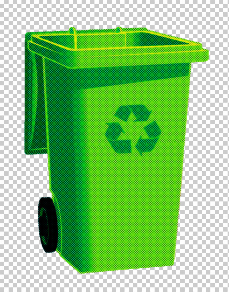 Green Recycling Bin Waste Container Waste Containment Plastic PNG, Clipart, Green, Household Supply, Plastic, Recycling, Recycling Bin Free PNG Download