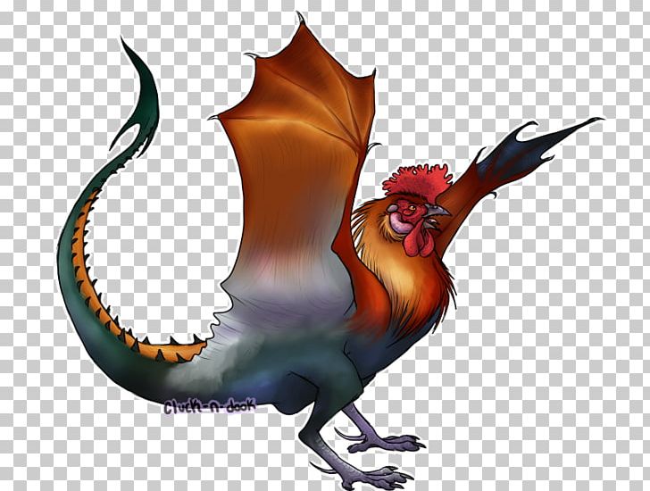 Rooster Digital Art Drawing Dragon PNG, Clipart, Art, Beak, Bird, Chicken, Cockatrice Free PNG Download