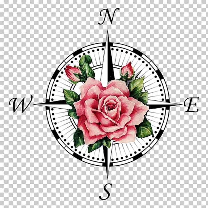 Compass Rose Tattoo PNG, Clipart, Clock, Compas, Compass, Cut Flowers, Decor Free PNG Download