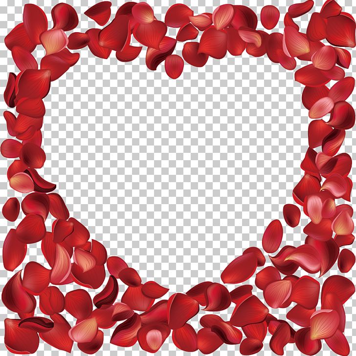 Heart-shaped Rose Petals Rose Sea PNG, Clipart, Flower, Flowers, Happy Birthday Vector Images, Heart, Hearts Free PNG Download