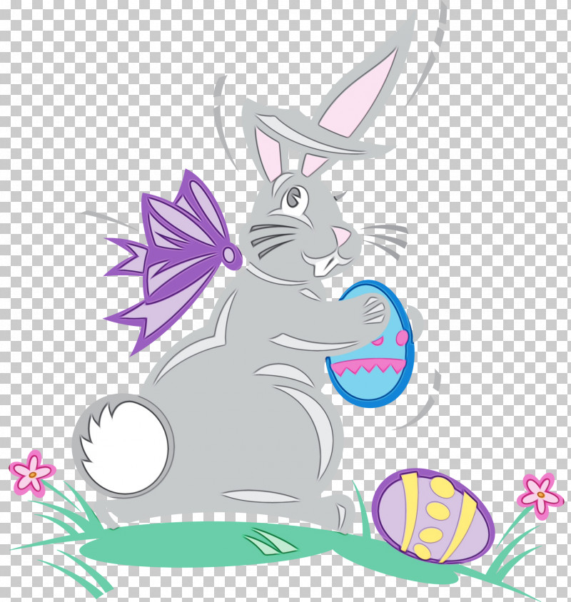 Easter Bunny PNG, Clipart, Cartoon, Easter Bunny, Hare, Paint, Rabbit Free PNG Download