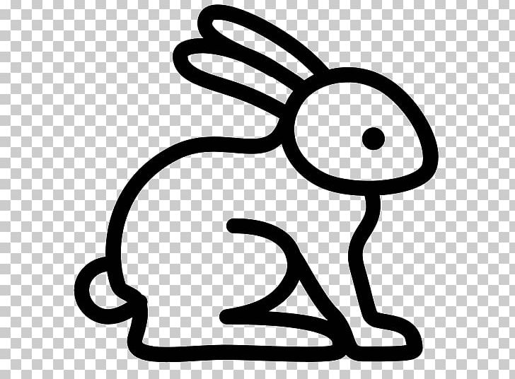 Computer Icons Easter Bunny Rabbit PNG, Clipart, Animals, Area, Artwork, Black, Black And White Free PNG Download