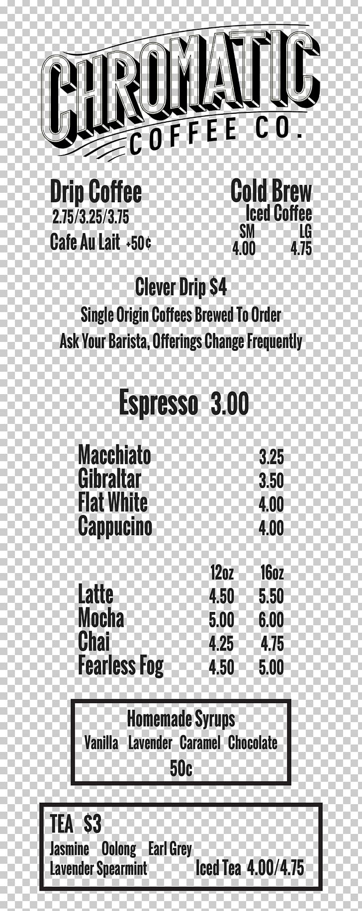 Fearless Coffee Breakfast Cafe Menu PNG, Clipart, Area, Black And White, Breakfast, Cafe, Coffee Free PNG Download