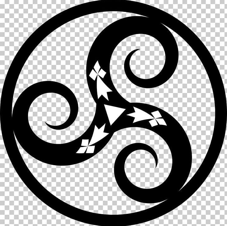 Celtic Knot Triskelion Symbol Brittany Celts PNG, Clipart, Area, Artwork, Black And White, Brittany, Celtic Cross Free PNG Download
