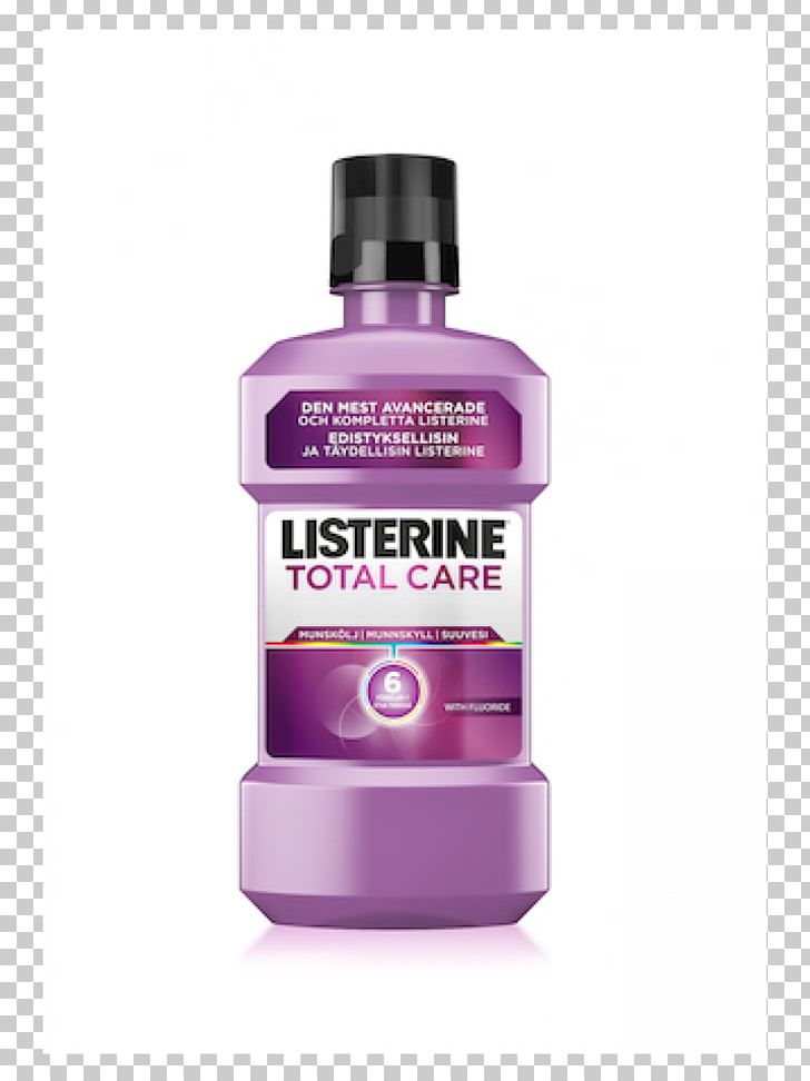 Listerine Mouthwash Listerine Total Care Milliliter PNG, Clipart, Dental Calculus, Dental Plaque, Hygiene, Liquid, Listerine Free PNG Download