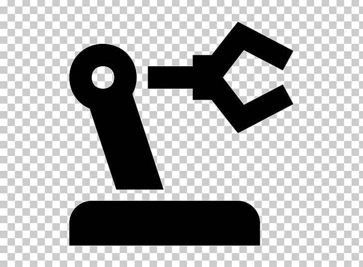 Robotic Arm Computer Icons Industrial Robot PNG, Clipart, Angle, Black And White, Brand, Chatbot, Computer Icons Free PNG Download