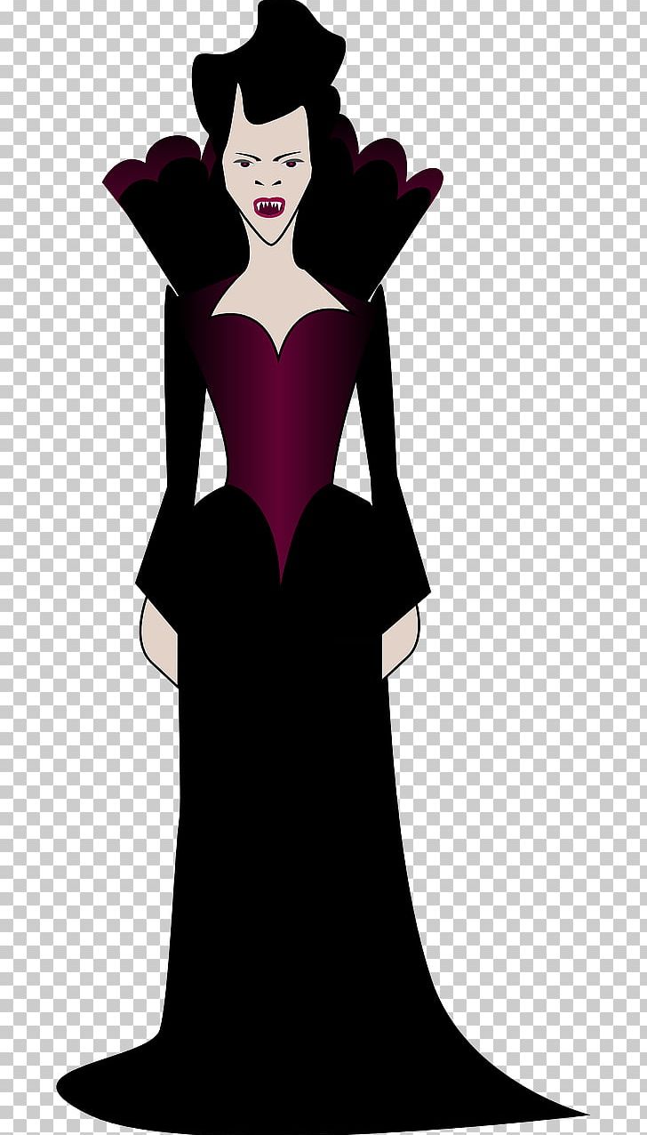 Vampire Woman Female PNG, Clipart, Cartoon, Computer Icons, Costume Design, Dress, Fang Free PNG Download