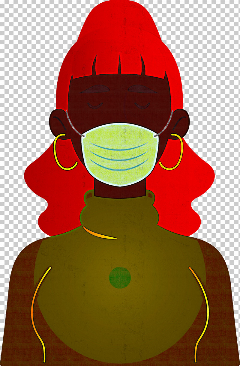 Wearing Mask Coronavirus Corona PNG, Clipart, Cartoon, Corona, Coronavirus, Green, Nose Free PNG Download