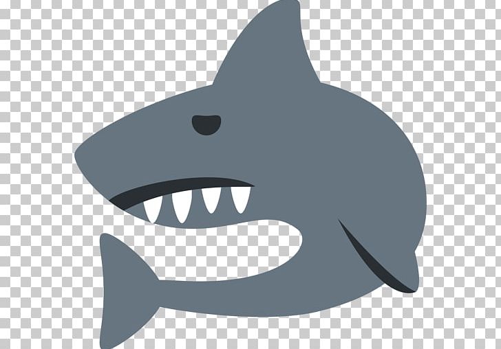 Great White Shark Emoji Snake Emoticon PNG, Clipart, Animals, Black, Black And White, Cartilaginous Fish, Emoji Free PNG Download