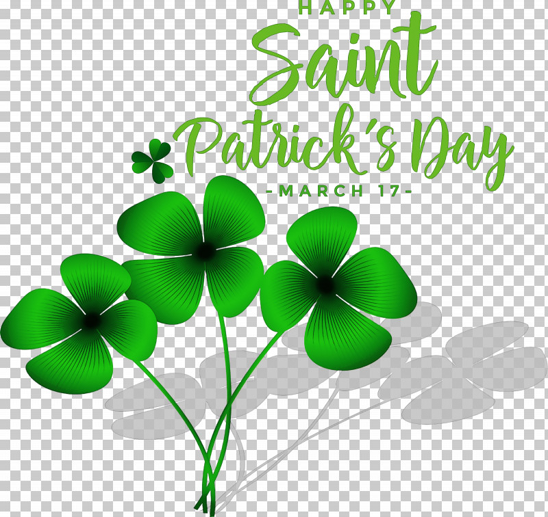 St Patricks Day Saint Patrick Happy Patricks Day PNG, Clipart, Biology, Green, Leaf, Meter, Plants Free PNG Download