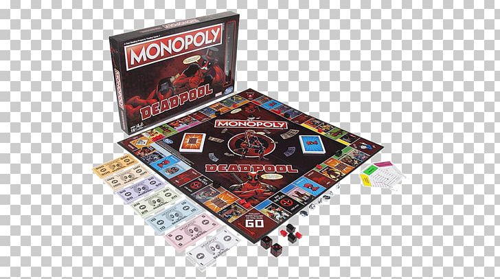 Deadpool Hasbro Monopoly Board Game PNG, Clipart, Board Game, Character, Deadpool, Game, Games Free PNG Download