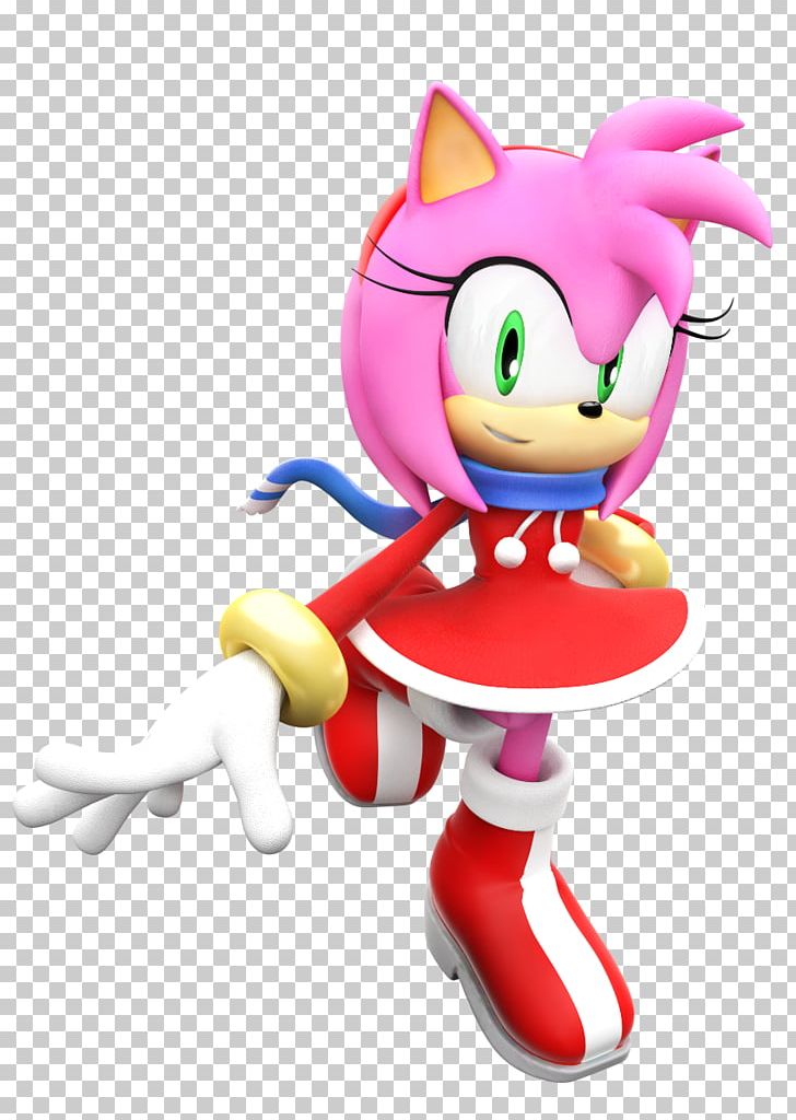 Amy Rose Sonic The Hedgehog Sonic & Knuckles Sonic Riders Sonic Drift PNG, Clipart, Amy Rose, Cartoon, Christmas, Fictional Character, Figurine Free PNG Download