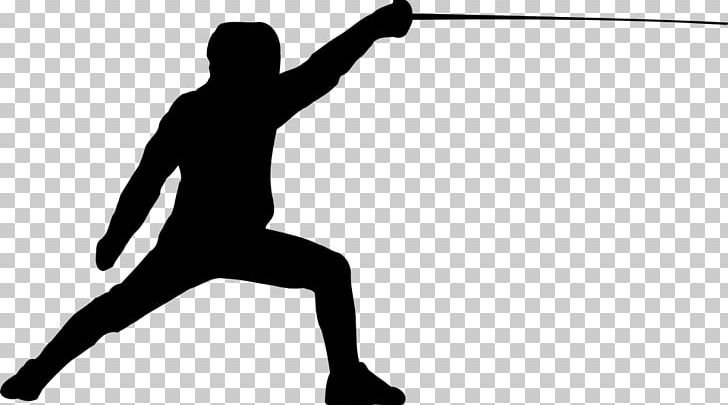 Fencing Sport PNG, Clipart, Angle, Arm, Black, Black And White, Eskrim Free PNG Download