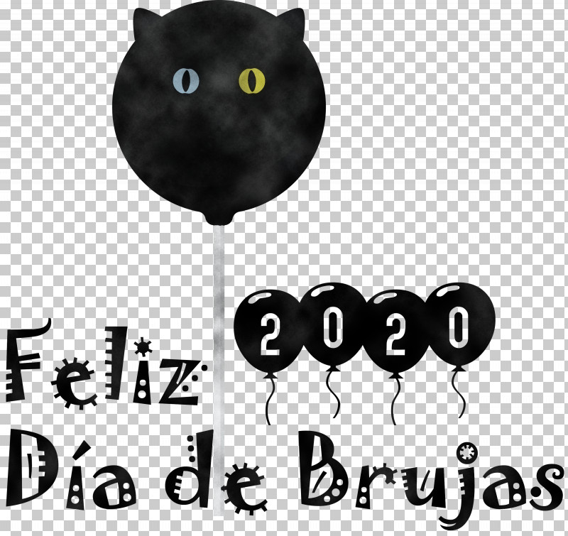 Feliz Día De Brujas Happy Halloween PNG, Clipart, Balloon, Cat, Feliz D%c3%ada De Brujas, Happy Halloween, Logo Free PNG Download