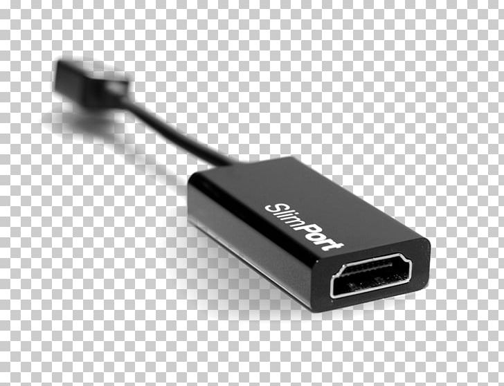 HDMI Adapter SlimPort Micro-USB Android PNG, Clipart, 4k Resolution, Adapter, Cable, Computer Hardware, Displayport Free PNG Download