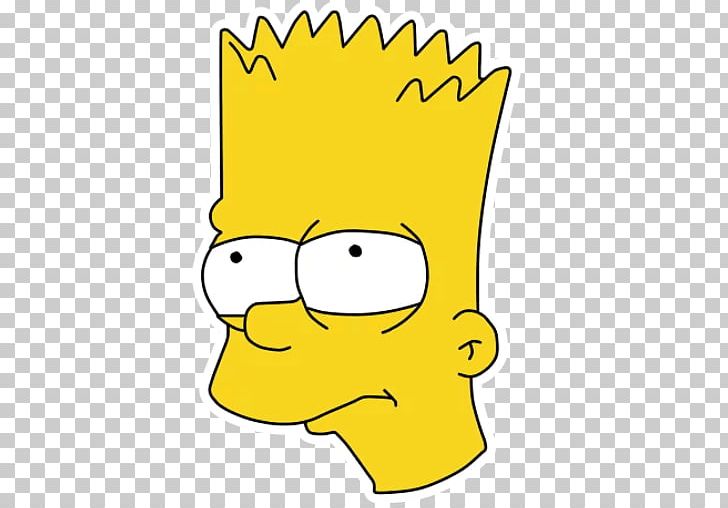 Bart Simpson Telegram Sticker Cartoon PNG, Clipart, Animated Film, Area, Art, Artwork, Bart Simpson Free PNG Download