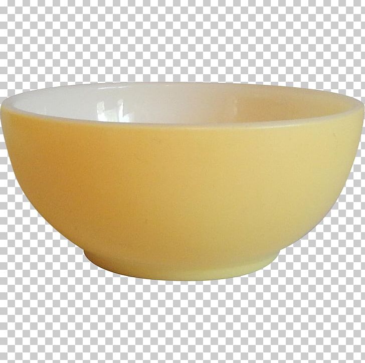 Bowl Tableware Fire-King Yellow Ceramic PNG, Clipart, Bowl, Breakfast Cereal, Ceramic, Cereal Bowl, Collectable Free PNG Download