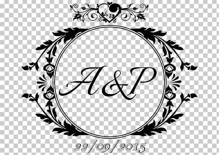 Wedding Invitation Monogram Initial PNG, Clipart, Arabesco Png, Area, Black And White, Brand, Bride Free PNG Download