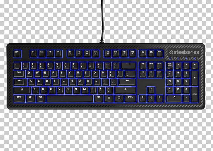 Computer Keyboard Steelseries Apex 100 Usb Gaming Keyboard SteelSeries Apex 350 Gaming Keyboard Apex M500 PNG, Clipart, Computer Keyboard, Electric Blue, Electronic Device, Electronics, Input Device Free PNG Download