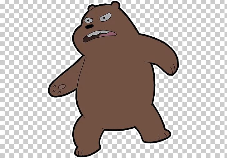 Bear Sticker Telegram LINE PNG, Clipart, Animals, Bear, Carnivoran, Cartoon, Cat Like Mammal Free PNG Download