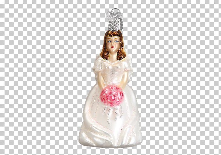 Christmas Ornament Bride Wedding Newlywed PNG, Clipart, Bride, Bridegroom, Brown Hair, Christmas, Christmas Decoration Free PNG Download