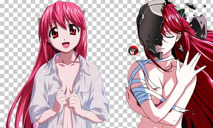 Elfen Lied YouTube Anime Manga Desktop PNG, Clipart, Anime, Artwork, Black Hair, Brown Hair, Cg Artwork Free PNG Download