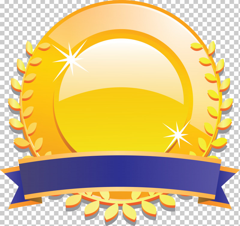 Gold Badge Ribbon Badge Blank Badge PNG, Clipart, Blank Badge, Emblem, Gold Badge, Logo, Ribbon Badge Free PNG Download