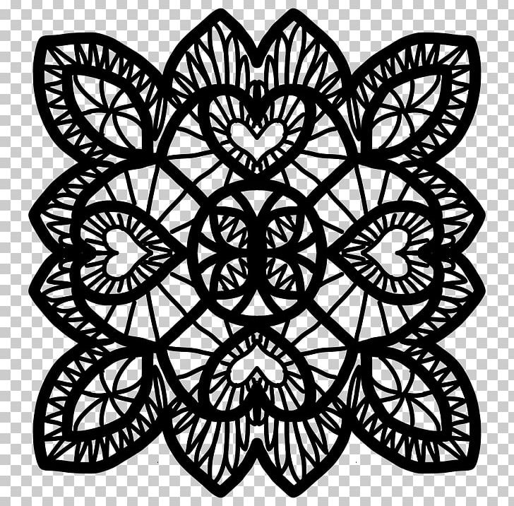 Doily Photography Art Pattern PNG, Clipart, Art, Black And White, Circle, Crochet, Deviantart Free PNG Download