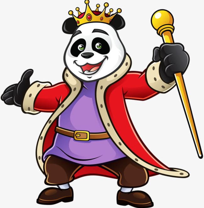 Hand-painted Panda PNG, Clipart, Animal, Crown, Hand Painted Clipart, Hand Painted Clipart, Imperial Free PNG Download