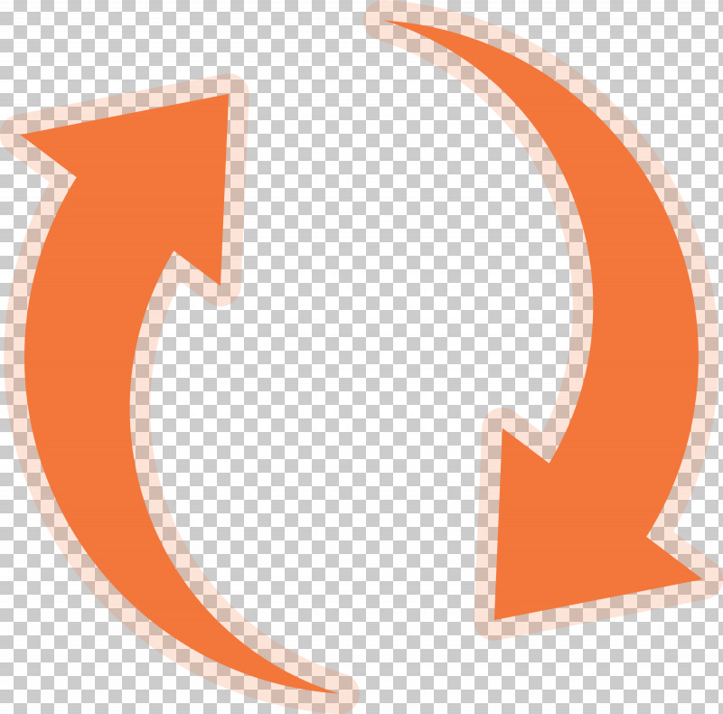 Reload Arrow PNG, Clipart, Line, Logo, Orange, Reload Arrow, Symbol Free PNG Download