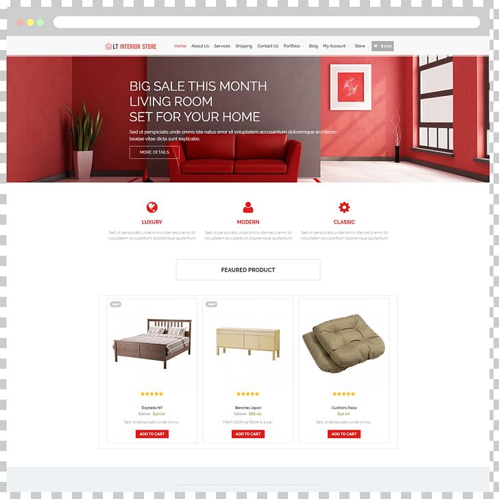 E-commerce WordPress Theme Template Magento PNG, Clipart, Architecture, Brand, Ecommerce, Furniture, Interior Design Services Free PNG Download