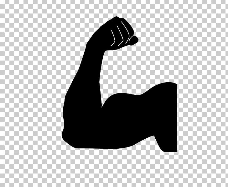 Muscle Computer Icons Exercise PNG, Clipart, Angle, Arm, Black, Black And White, Computer Icons Free PNG Download