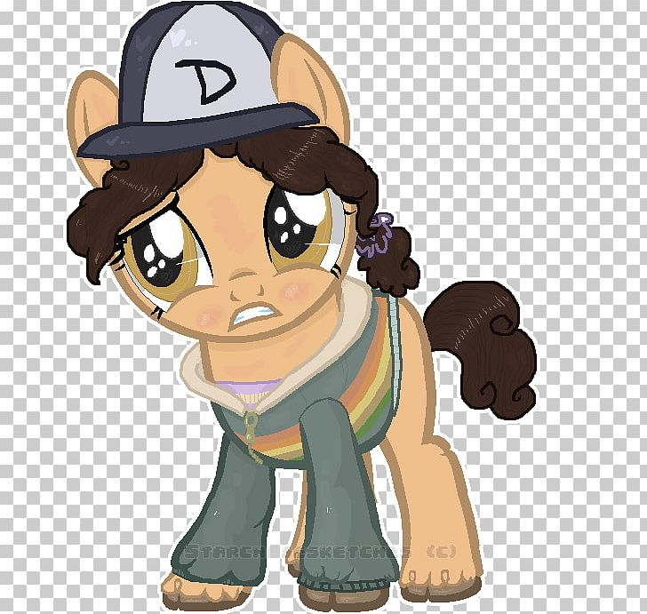 The Walking Dead Clementine Pony Horse Game PNG, Clipart, Art, Carnivoran, Cartoon, Cat Like Mammal, Clementine Free PNG Download