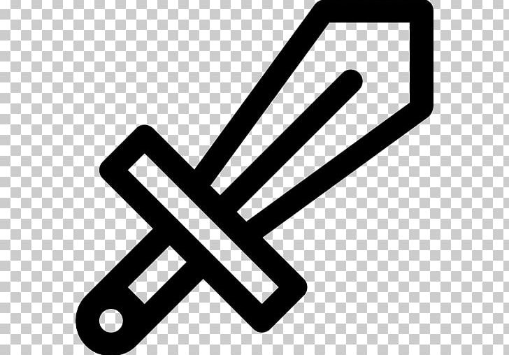 Computer Icons Sword Png Clipart Angle Black Black And White Brand Claymore Free Png Download